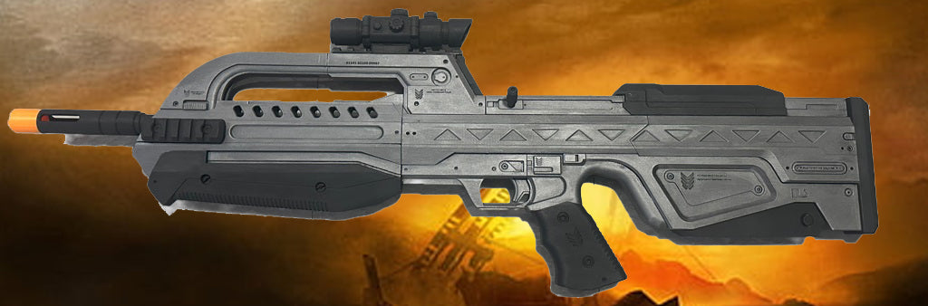 3D Printed BR from HALO Cosplay / Prop-Forged In Filament