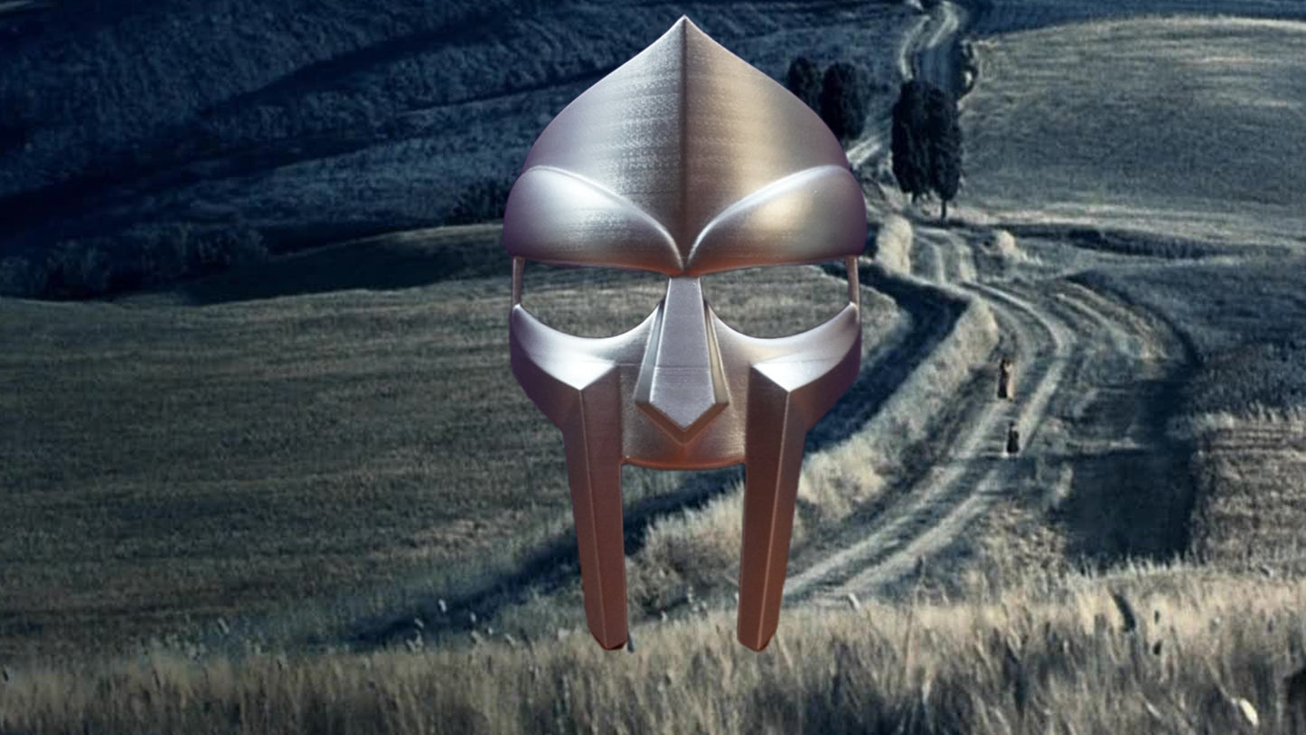 3D Printed MF DOOM Mask-Forged In Filament