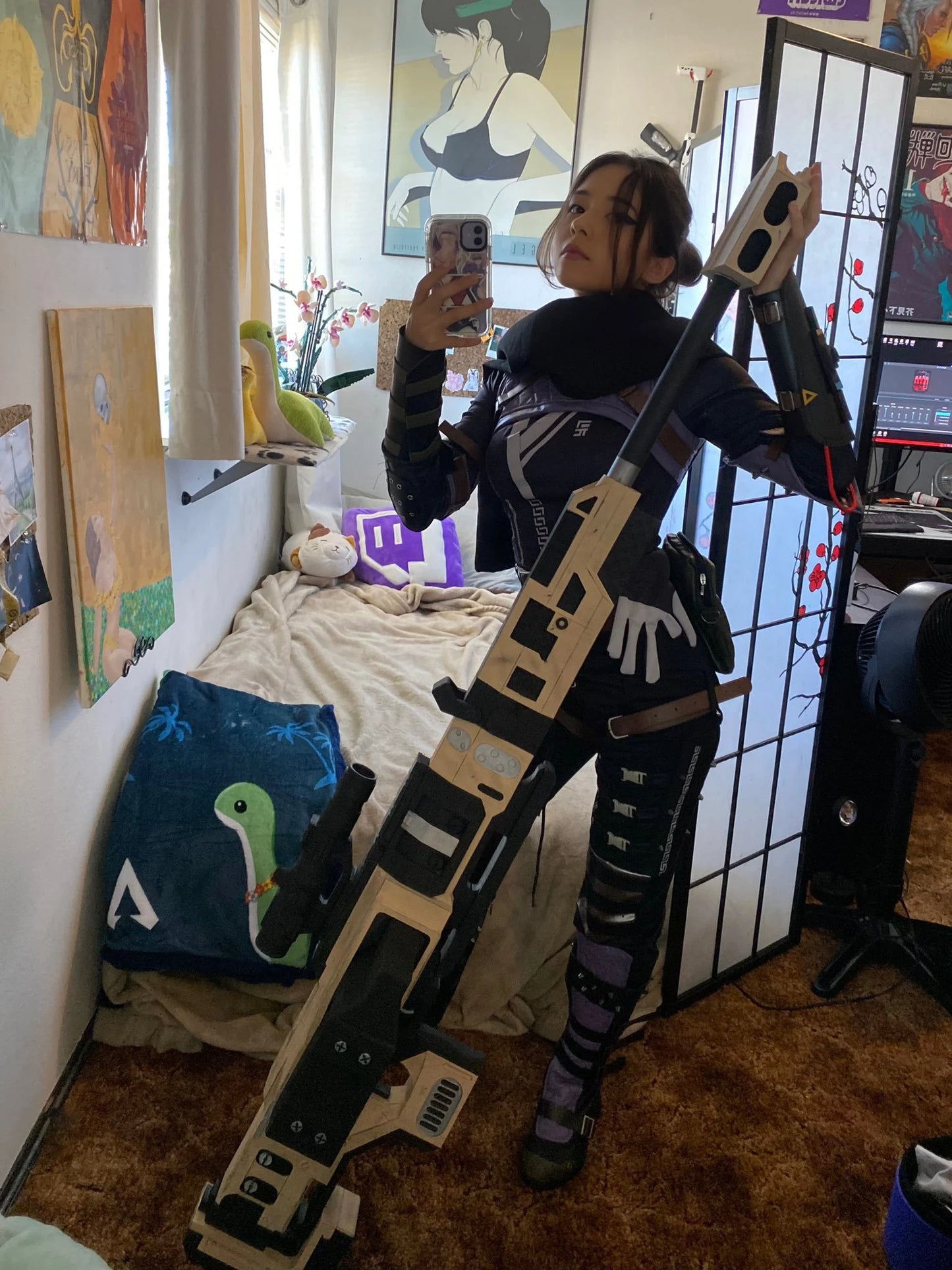 3D Printed Lifesized Kraber Sniper from APEX Legends ( non-functional )-Forged In Filament