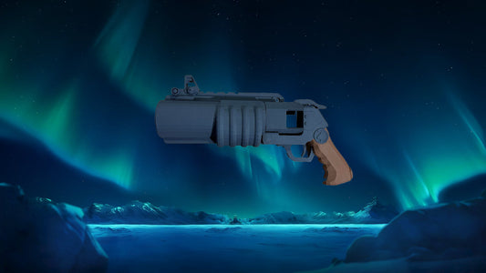 3D Printed Brimstone "MOLLY LAUNCHER" From Valorant Cosplay / Prop-Forged In Filament
