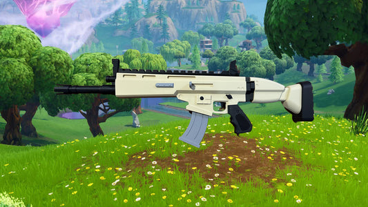 SCAR – 3D Printed Fortnite-Inspired Cosplay Prop (Full Scale Replica)
