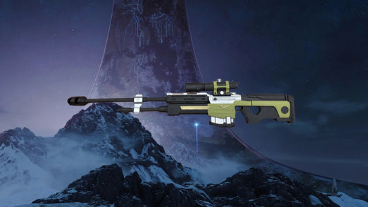 SRS99 Sniper Rifle – 3D Printed Halo-Inspired Cosplay Prop (Full Scale Replica)