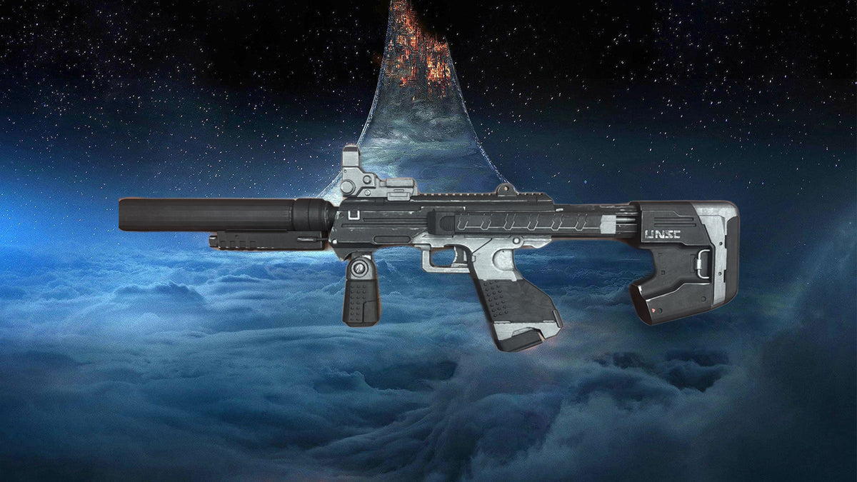 Halo SMG – 3D Printed Cosplay Prop from the Halo Games (Full Scale Replica)